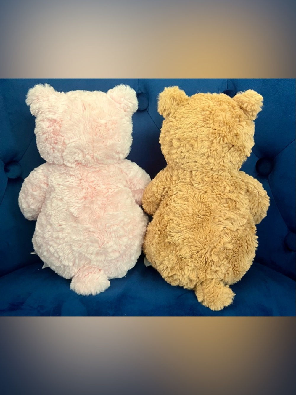 NWT Jellycat Bartholomew Bear AND Leola Bear Bundle Medium Pink / Brown - Picture 8 of 12